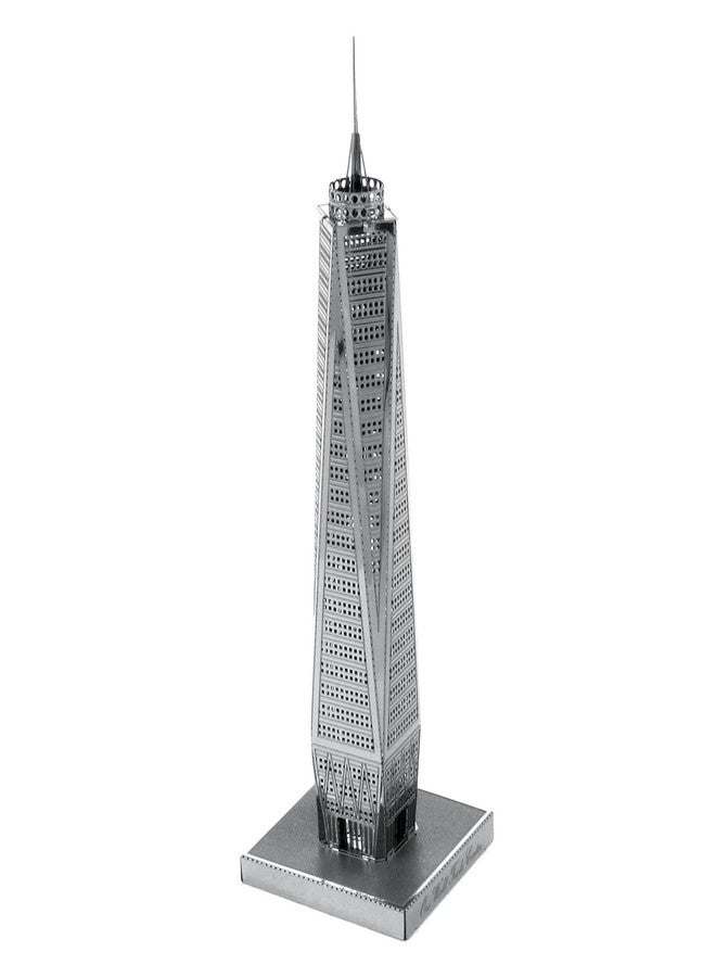 Fascinations Metal Earth One World Trade Center Building 3D Metal Model Kit - Image 5